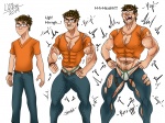 WolfNatt Art Trade (Muscle Growth Sequence) Part 1 by LYZbie WolfNatt Art Trade (Muscle Growth Sequence) Part 1 by LYZbie