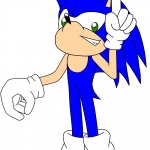 Sonic fan art by SailorSeiyaDigiJem Sonic fan art by SailorSeiyaDigiJem