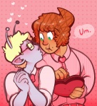 Valentines Zeggy and Alkaline by DarkChibiShadow Valentines Zeggy and Alkaline by DarkChibiShadow