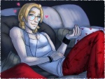 Movie Night by patchesotron Movie Night by patchesotron