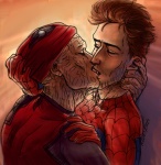 Spidey Kiss by muuskazi Spidey Kiss by muuskazi