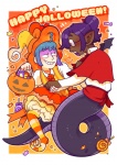 Happy Halloween - Battam and Naveen by DarkChibiShadow Happy Halloween - Battam and Naveen by DarkChibiShadow