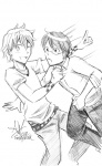 Stay- Lee and Jude Doodle by frostyshark Stay- Lee and Jude Doodle by frostyshark