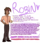 Robin's bio (English) by hippiehyena Robin's bio (English) by hippiehyena