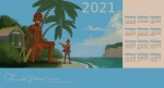 calendar 2021 by FaunesteBlack calendar 2021 by FaunesteBlack