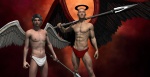 Lucifer and Gabriel by Struck3xbylightning Lucifer and Gabriel by Struck3xbylightning