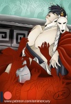 Zagreus enjoying Stygian waters by amimercury Zagreus enjoying Stygian waters by amimercury