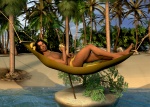 April Pinup 02 – The Banana Hammock by penbrydd April Pinup 02 – The Banana Hammock by penbrydd