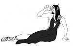 Lovely Black Dress by Oneiros Lovely Black Dress by Oneiros
